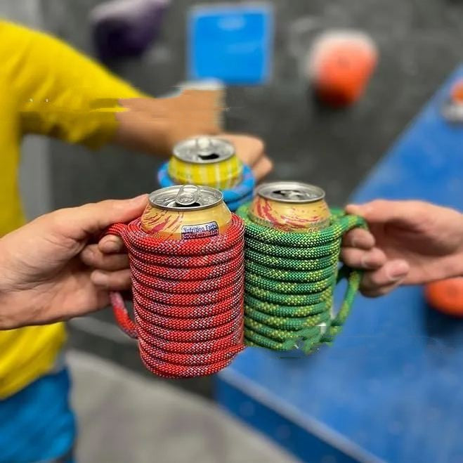 Recycled Rock Climbing Rope Can Cozy
