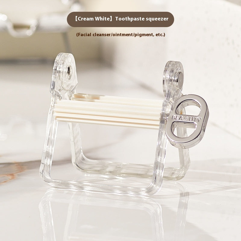 Light Luxury Toothpaste Dispenser Household Manual Spinning Material Squeezing Machine
